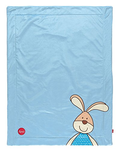 Preisvergleich Produktbild sigikid, Jungen, Kuscheldecke Hase, Semmel Bunny, Blau, 41555