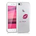 Produktbild kwmobile Hülle für Apple iPhone 7/8 - TPU Silikon Backcover Case Handy Schutzhülle - Cover klar PS I love you Design Pink Transparent