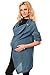 Purpless Maternity and Nursing Cardigan 9005 (UK 8-10, Teal)