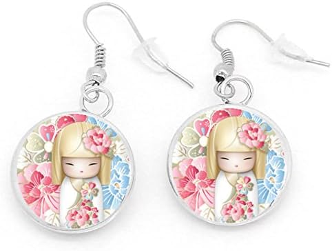 Lily Creation – Cabochon Earrings Girl Koshi 2