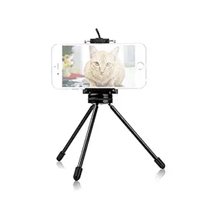 techlife solutions Mini Black Metal Tripod for Mobile Phones & Digital, DSLR Camaras with 3Kg Capacity Heavy Metal - Techlife Brand