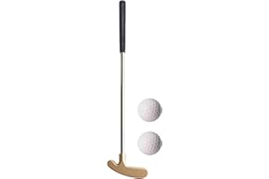 TUXXJZM Golf Putter Two-Way Putter With 2 Practice Balls Portable Anti-Rust Golf Clubs For Men's Women's Kids Indoor Outdoor Use