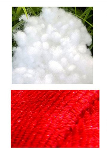 Westeng Rund feste Jahreszeiten Samtkissen Sitzkissen - 3