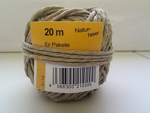 Heck Muñeco fibra natural Atar 20 m 50 g Wihedü 211016 2/1.0 1,5 mm