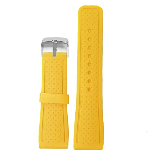 Alexis 24mm Banana gelb Silikon Jelly Gummi Unisex Watch Band Riemen wb1078p24jb + Spring Bar Werkzeug zum Entfernen Alexis 24mm Banana gelb Silikon Jelly Gummi Unisex Watch Band Riemen wb1078p24jb + Spring Bar Werkzeug zum Entfernen