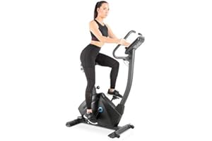 Capital Sports Evo Cardiobike - Cyclette da Camera, Bici Cardio, Bicicletta Statica, 32 Livelli, Bluetooth, Computer di Allenamento, Applicazione Kinomap, Nero