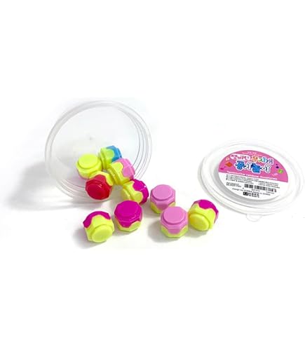 Gioco Tradizionale Coreano Gonggi – Set Di 5 Pietre Colorate In Plastica – Gioco Di Abilità E Coordinazione Per Bambini E Adulti