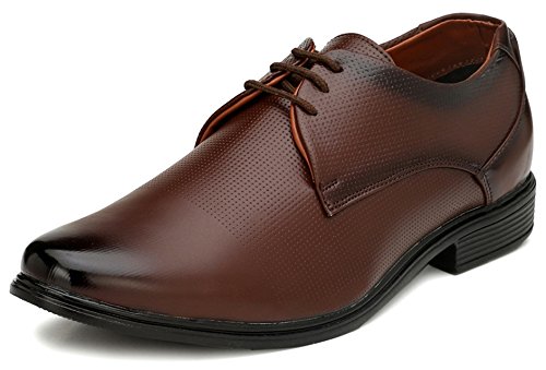 Mactree Mens Premium Italian Lace Up Formal Shoes Derby 1213