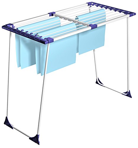 CASA SI ausziehbar Wäscheständer easyFlex 20m, blau - 5