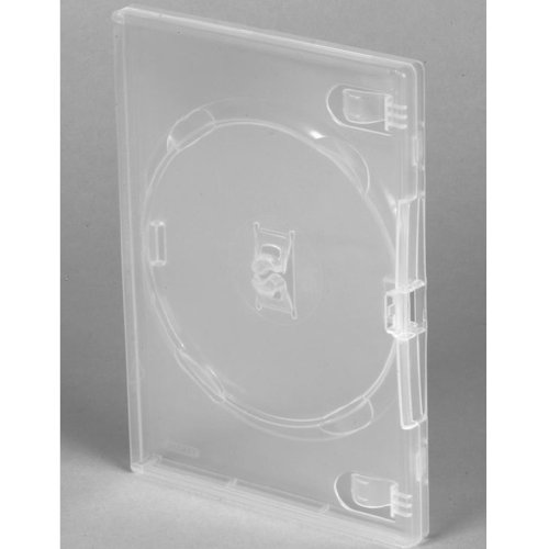 AGI AMARAY 50 x AMARAY DVD Hülle Transparent 14 mm Rückenbreite – 50 Stück - 2