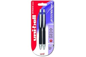 Uni-Ball SXN210 Jetstream RT Stylo roller - Bleu (Lot de 2)