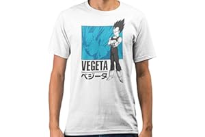 Bioworld Dragon Ball Z Vegeta Adults T-Shirt