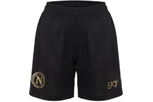 SSC Napoli Pantaloncini Gara Nero 2023/2024 M