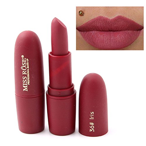 Blue Vessel Wasserdichter Lippenstift Langlebig Matte Lipgloss Lipliner Kosmetik (f)