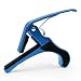 Produktbild Delicacydex 5 Farben Aluminiumlegierung Capo Tuning Clutch-Typ Folder Ukulele Folk Gitarre Ukulele Diakritischen Clip Capo Gitarre Tuner - Blau