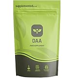 D Aspartic Acid DAA 500mg 180 Capsules UK Made. Pharmaceutical Grade