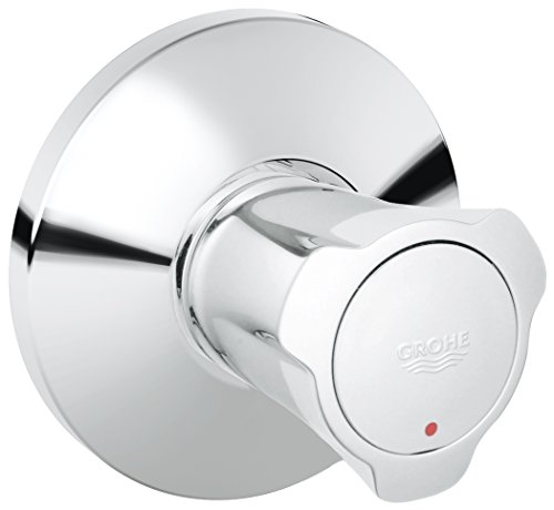 GROHE UP-Ventil Oberbau Costa Markierung, rot , chrom 19809001
