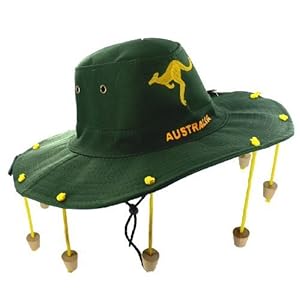 New Australian Crocodile Dundee Hat Corks Mens Aussie Bush Style Fancy Dress Shopmonk by zizzi