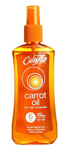 Calypso Sun Protection Carrot oil with Tan Extender SPF6 200ml