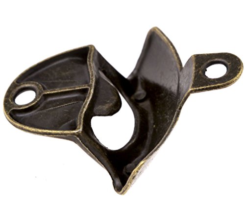 Zinklegierung Bier Anbau Wand Flaschenöffner Wandmontage Bieröffner Rot-Bronze - 3