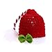Produktbild EROSPA® Baby Neugeborenen Strick-Mütze mit Langer Bommel und Schleife Mädchen Jungen Weihnachten Christmas Fotografie Geschenk