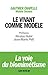 LE VIVANT COMME MODELE