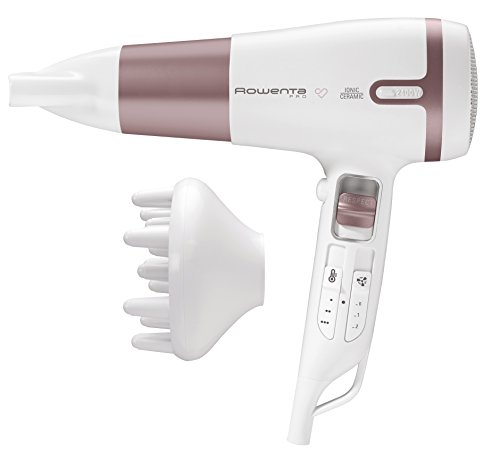 FR Vente Rowenta Premium Care Pro CV7460 Sèche-cheveux, moteur DC de haute capacité, 2400 W, fonction Respect pour 25 % de déshydratation en moins