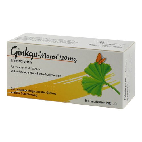 Preisvergleich Produktbild Ginkgo-Maren 120mg 60 stk