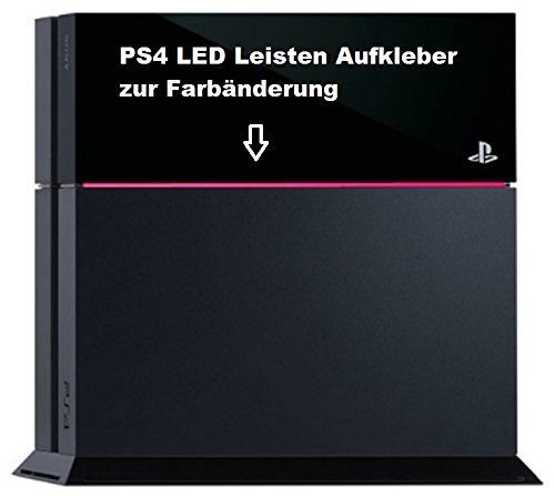 Preisvergleich Produktbild PS4 Lightbar LED Leisten Aufkleber (Pink)
