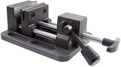 HHIP3900-0183 Pro-Series High Grade Iron Quick Slide Drill Press Vise, 3" Width x 1.25" Depth Jaw, 3.5" Jaw Opening (Pack of 1)