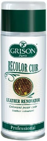 Leather 400ml Colour Restorer/ Renovator Ocean vinyl Spray/Sofa/Shoes/Seats/bag Grison 400ml