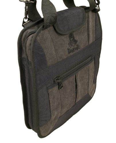 Dakar Laptoptasche Carbon Lap, 31 x 39 x 5,5 cm - 4