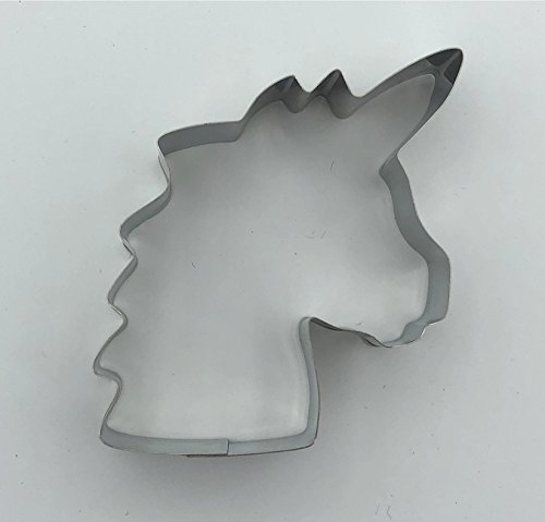 Ausstecher * REGENBOGEN EINHORN * zum Kekse Backen oder Basteln // Aus Edelstahl von Städter // Mottoparty Kindergeburtstag Kinder Geburtstag Party Motto Ausstechform Ausstechformen Unicorn - 2