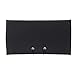 Anself 9pcs Black Pro Salon Hair Comb Set with a Pouch Holder Case Plastic Barbers Cutting Combs Set