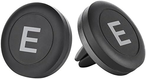 ELECCTV 2-Pack Magnetic Car Mount, Ultra-Portable & Universal Car Cell Phone Holder Air Vent Mount, Compatible with iPhone 7 Plus 6S 6 5s 5 SE, Galaxy S8 S7 S6 Edge, Note 5 4 2 and Mini Tablets