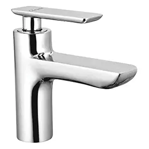 Oleanna Ogfpc Golf Pillar Cock for Wash Basin and Sink Tap with Disc Fitting (Silver, Chrome Finish)