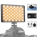【Display Pantalla OLED HD】 La pantalla OLED muestra de manera clara y precisa la carga restante y el brillo o la temperatura del color que se está utilizando. El botón de ajuste puede ajustar fácilmente la temperatura del color y el brillo.