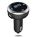 Produktbild FM Transmitter, Yokkao® Wireless Bluetooth KFZ FM Empfänger Auto KFZ Unterstützt USB Stick Micro SD Karte 2xUSB Ladegerät DC-Netzteil(5V/2,1A Ausgang)- Schwarz
