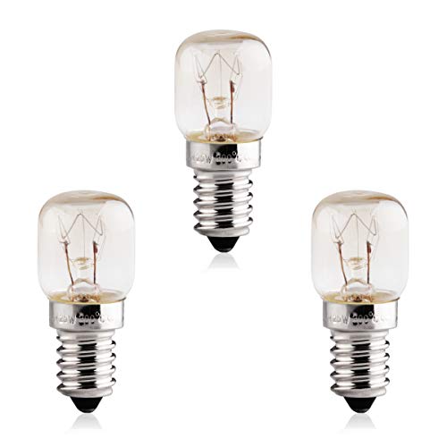 B4U Ampoule Four e14 25w 300 degré, lampe spéciale four E14, ampoules pour four haute temperature