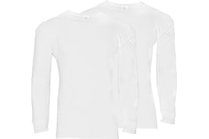 Heat Stoke®️ Men's Thermal Long Sleeves T-Shirt Long Johns Trouser Warm Base Layer Black Charcoal S,M,L,XL,XXL