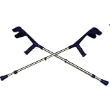 UNTERARMKRÜCKE Alu blau 2 St