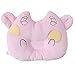 Lalang Cute Cow Newborn Baby Infant Pillows Prevent Flat Head Pillow Support (pink)