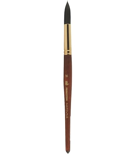 Pinceau synthétique rond long Velvetouch™ -- Princeton Brush