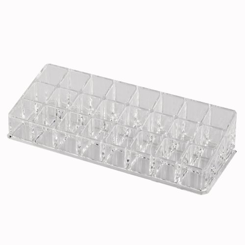 TRIXES Kosmetik- und Lippenstifthalter, Organisator aus klarem Acrylglas