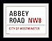 GB eye 8 x 6-inch Abbey Road Framed Photograph, Assorted
