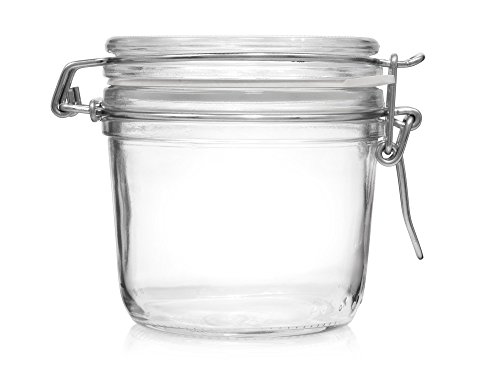 Bormioli Fido Gläser mit Bügelverschluss 12 teilig | Füllmenge 350 ml | Luftdichte Konservierung durch den Gummiring sowie den Drahtbügelverschluss - 4