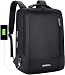 Produktbild MOSFiATA Laptop Rucksack, Business Rucksack aus Flexibler Baumwolle, Daypack Wasserdicht, Schultasche mit 15,6 Zoll Laptopfach, USB-Ladeanschluss, Trolley-Fixiergurt