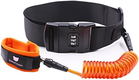 Startostar Anti Lost Belt with Coded Lock, Skin Friendly Child Safety Wrist Link 59 Inches Leash for Toddles Babies &amp; Kids