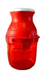 Tuppperware Juist Polypropylene Hand Juicer (Red)