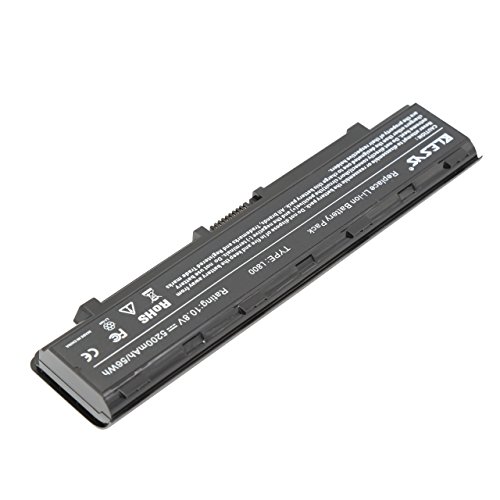 BLESYS 6-Zellen 5200mAh TOSHIBA Satellite C800 C800D C805 C805D C840 C850 C850D C855 C870 C875 L800 L830 L840 L850 L870 M800 P800 P875D r945 S800 S850D S855D Series Akku ersetzen für PA5023U-1BRS PA5024U-1BRS PA5025U-1BRS PA5026U-1BRS PABAS259 PABAS260 PABAS261 PABAS262 - 3